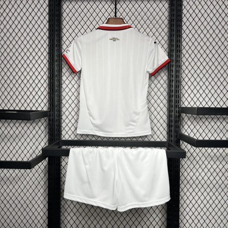 Tricou Deplasare AC Milan 2024-2025 copii alb