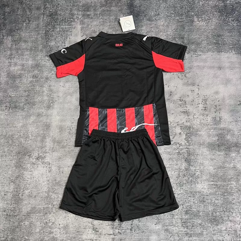 Tricou Fotbal Teren propriu AC Milan 2025/26 Copii