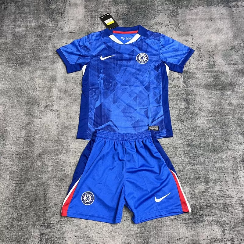 Tricou Fotbal Teren propriu Chelsea 2025/26 Copii