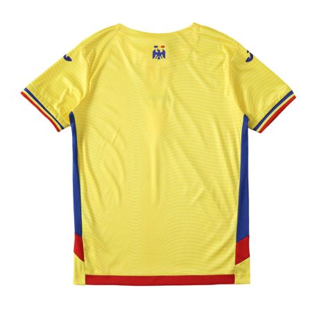 Tricou Galben România 2025 Fotbal Acasă Bărbați