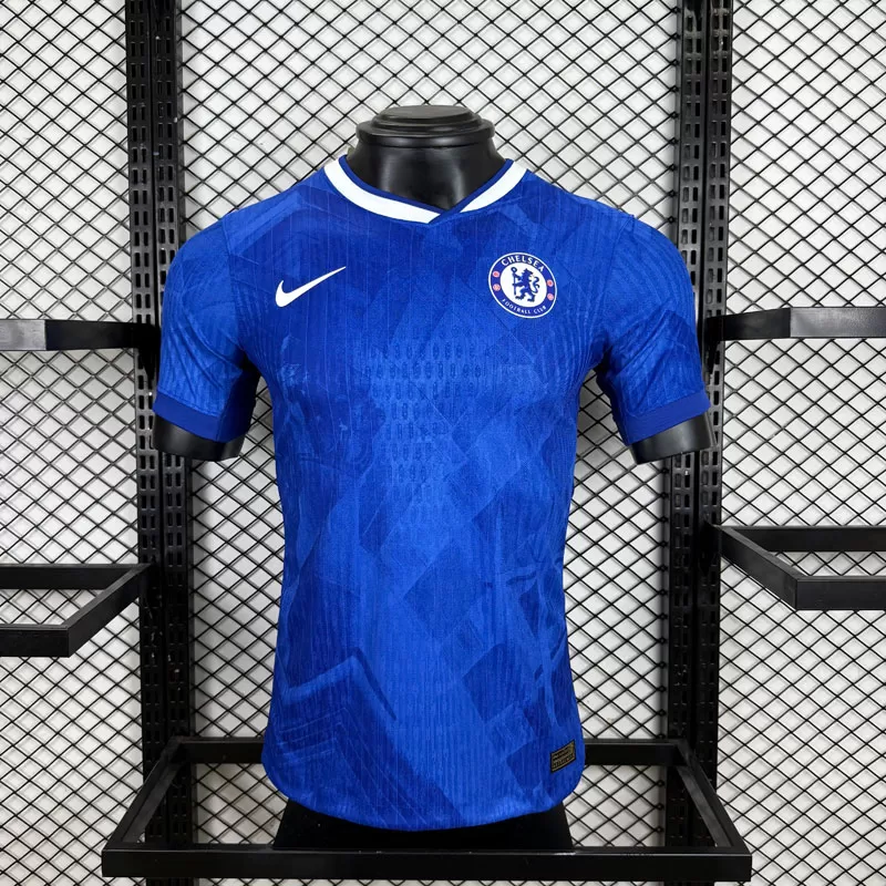 Tricou fotbal bărbați Chelsea FC 2025-2026 acasă mânecă scurtă bleu