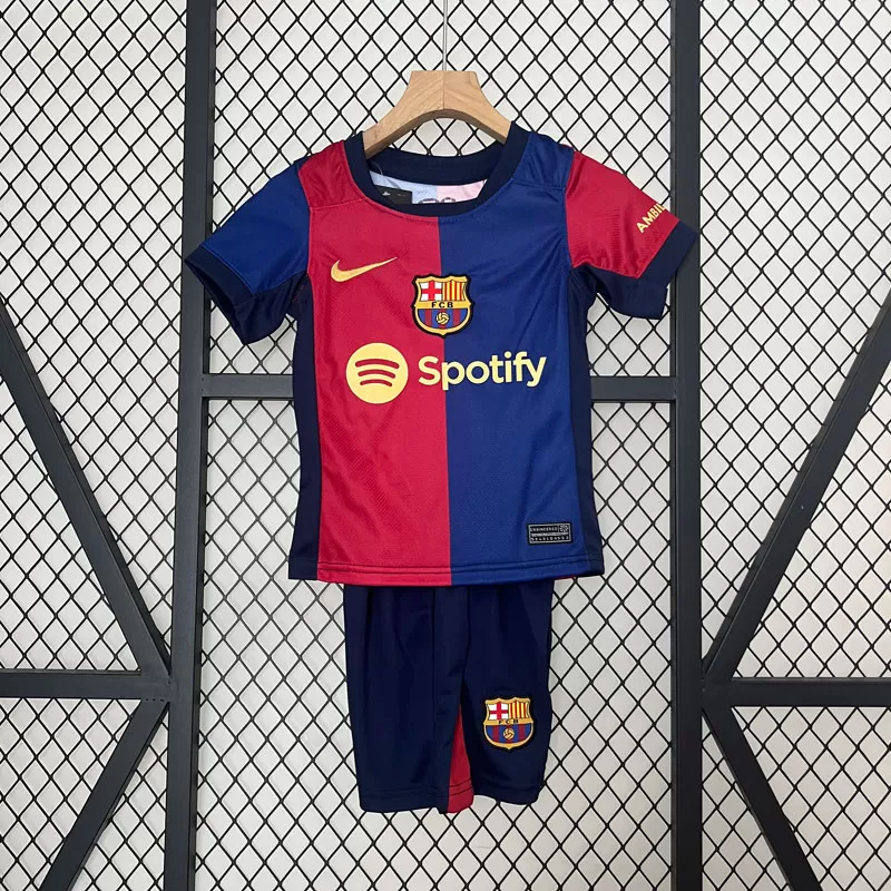 Tricou pentru FC Barcelona 2024-25 copii acasă