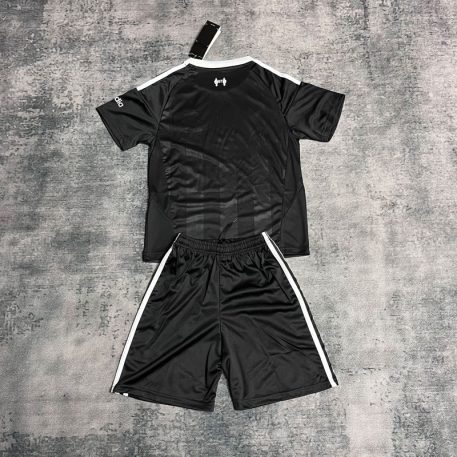 Tricou portar Liverpool negru copii 2025-26