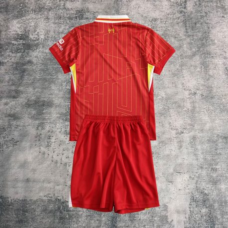 Tricou și pantaloni Liverpool copii 2024-2025 model acasă