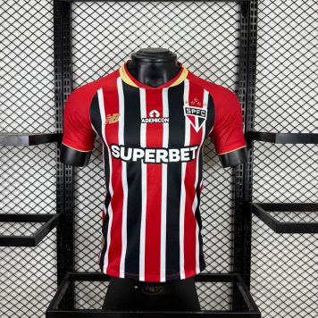 Echipament São Paulo FC deplasare 2025 tricou bărbătesc fotbal