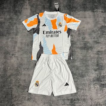 Echipament de Antrenament Real Madrid Copii 2025/26 Tricou și Șort