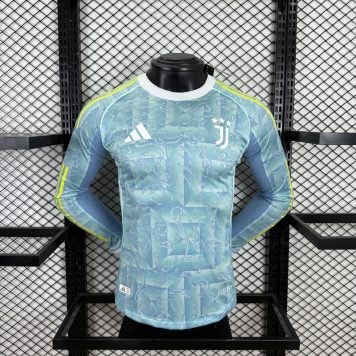 Echipament fotbal Juventus deplasare 2025/26 tricou lung pentru bărbați