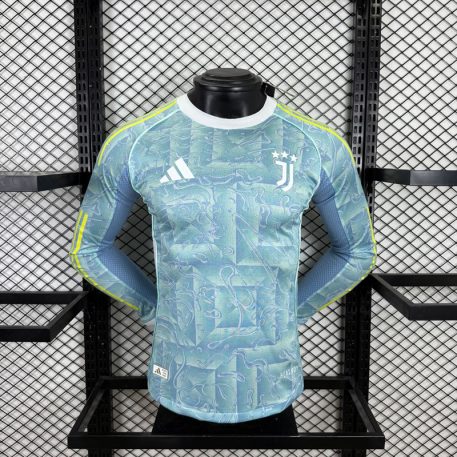 Echipament fotbal Juventus deplasare 2025/26 tricou lung pentru bărbați