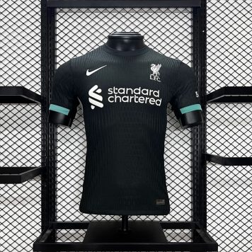 Echipament fotbal Liverpool Tricou Deplasare 2024-25 maneca scurta