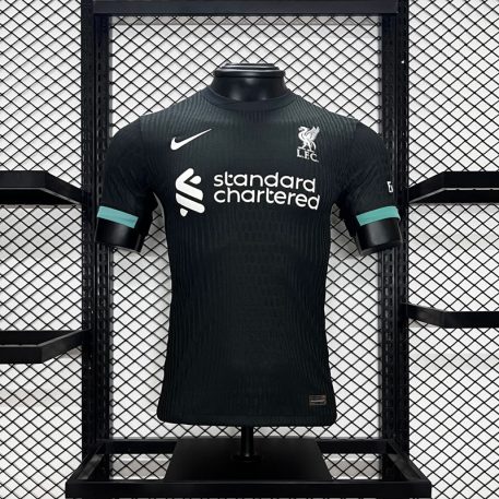 Echipament fotbal Liverpool Tricou Deplasare 2024-25 maneca scurta