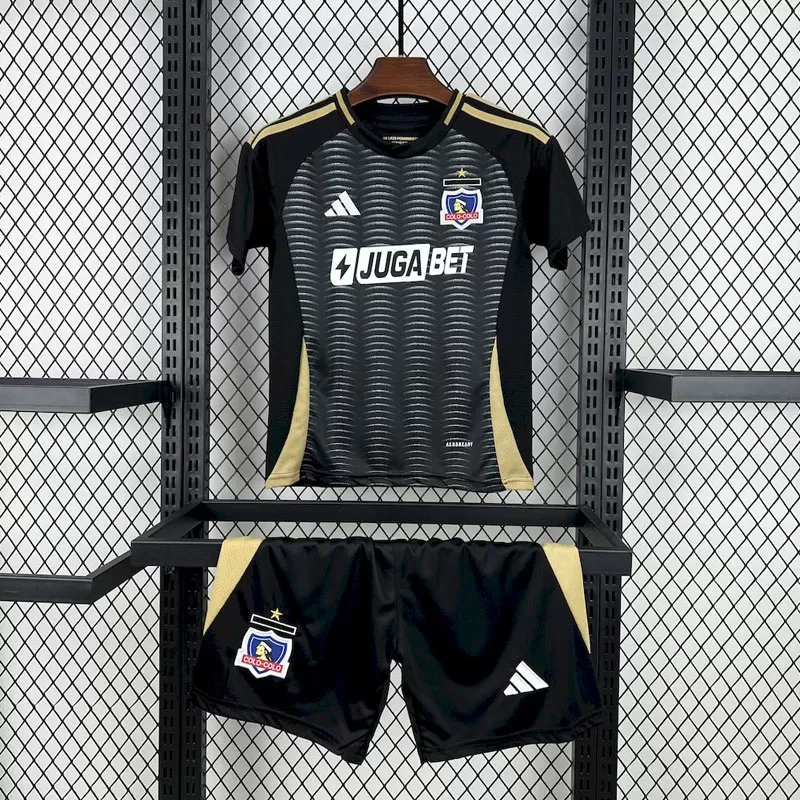 Echipament fotbal copii Colo-Colo 2025/26 deplasare - tricou + șort
