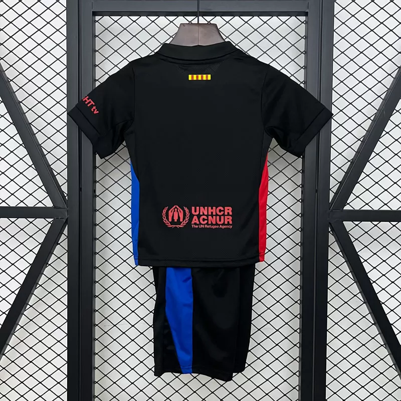 Echipament fotbal copii FC Barcelona 2024-25 Travis Scott