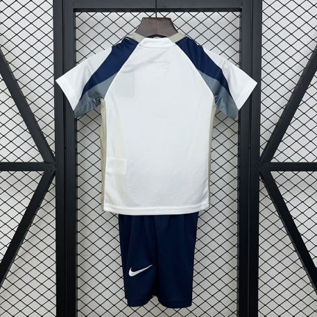 Echipament fotbal copii Tottenham 2025-26 tricou acasă alb