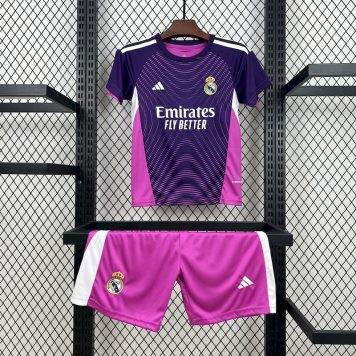Echipament portar copii Real Madrid 2025/26 Mov Roz
