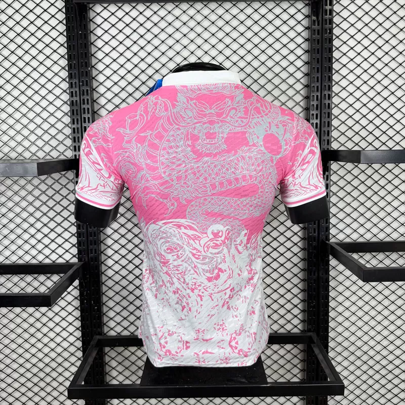 Ediție Specială Real Madrid 2025-26 Tricou de Fotbal Roz Masculin