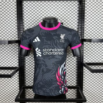 Liverpool 2025/26 Tricou Special Bărbați - Gri și Roz