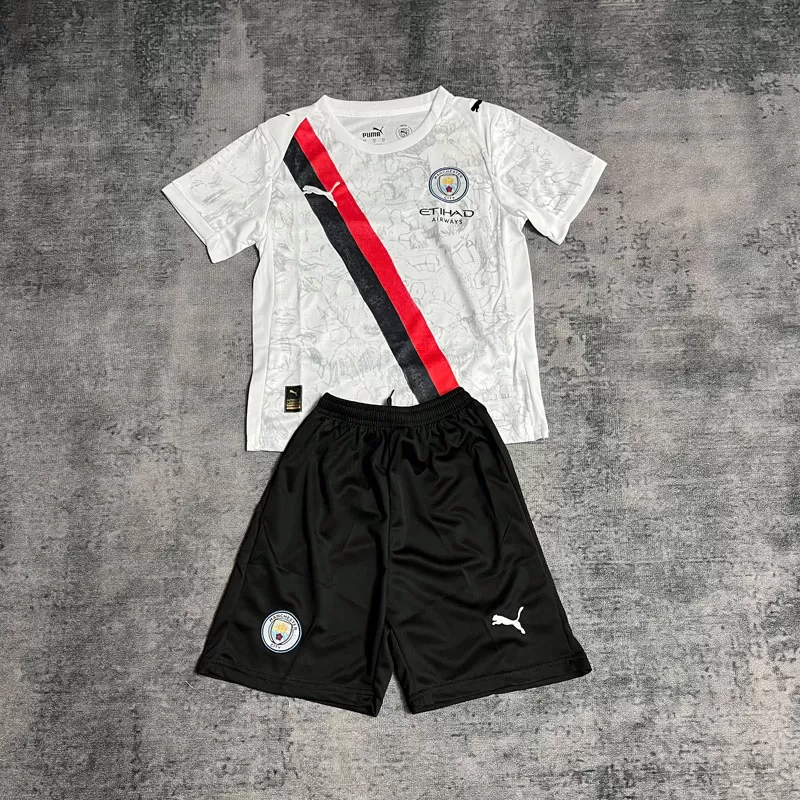 Set Tricou Fotbal Copii Manchester City Acasă pentru Club World Cup 2025