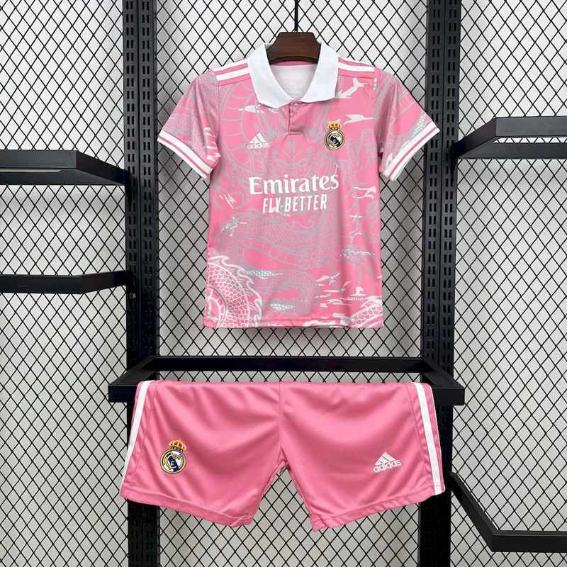 Set fotbal copii Real Madrid 2023/24 Ediție specială Dragon Roz