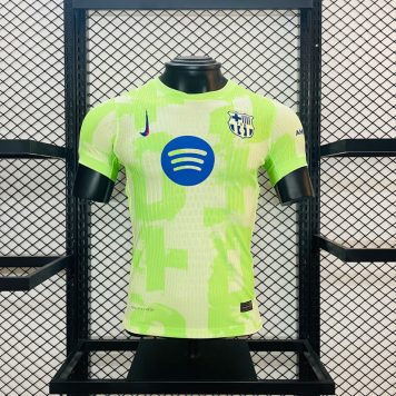 Tricou FC Barcelona 2024/25 - Echipament al treilea verde pentru bărbați
