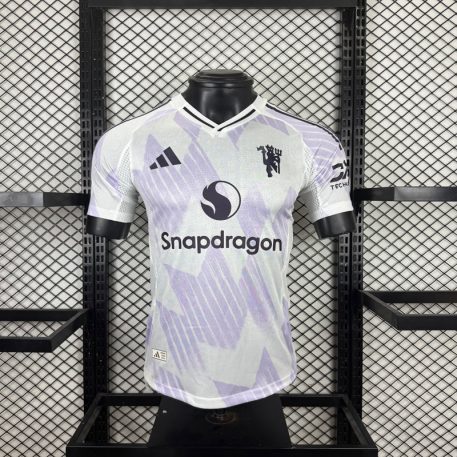 Tricou Fotbal Deplasare Manchester United 2025/26 pentru Bărbați