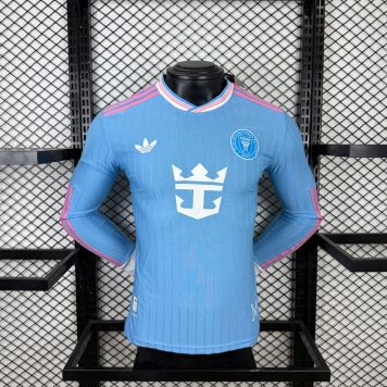 Tricou din al treilea echipament Inter Miami CF 2025/26 maneca lunga