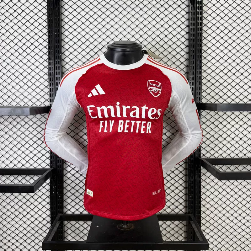 Tricou fotbal Arsenal 2025-2026 pentru bărbați - mâneci lungi
