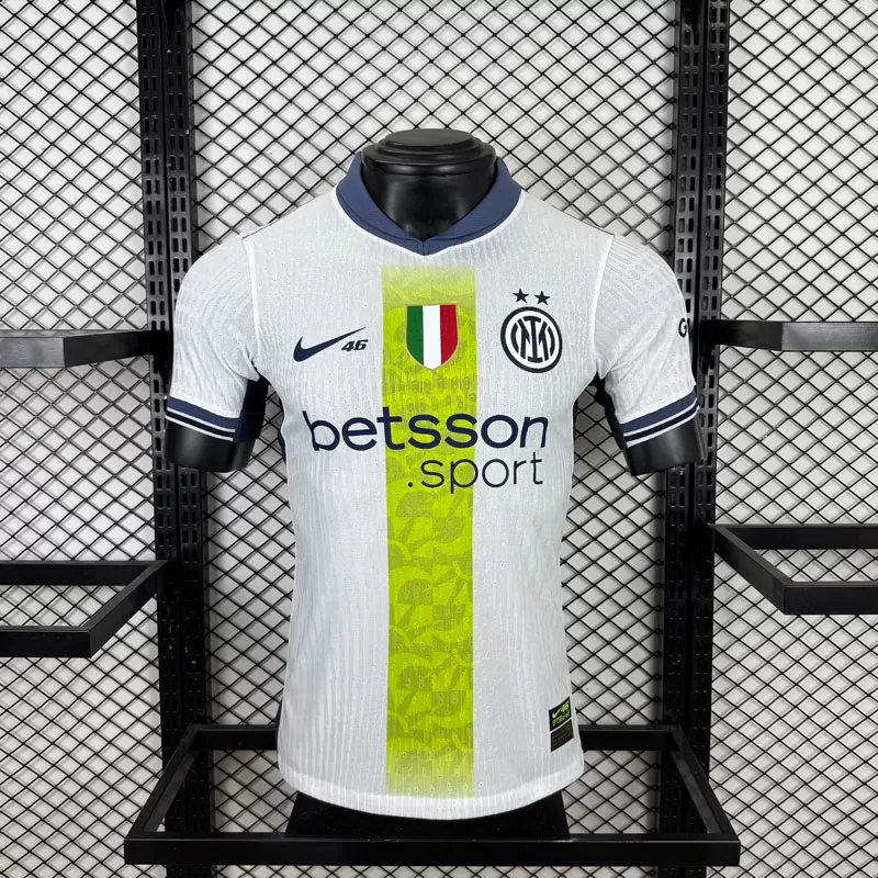 Tricou fotbal Valentino Rossi x Inter Milan 2025 deplasare