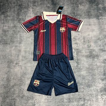 Tricou și Șort FC Barcelona Copii - Retro Modernist 2025/26