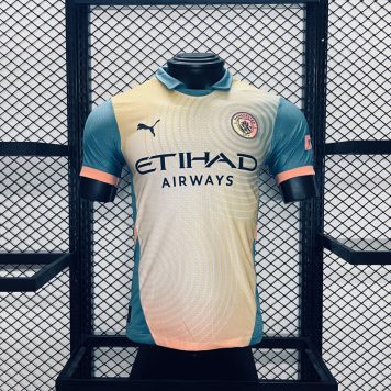 Tricouri fotbal Manchester City al patrulea 2024/25 - Definitely City