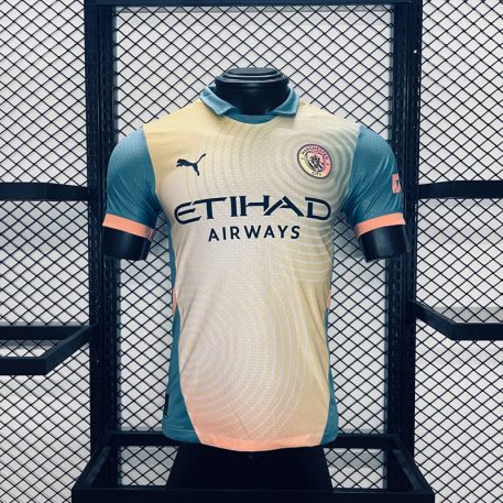 Tricouri fotbal Manchester City al patrulea 2024/25 - Definitely City