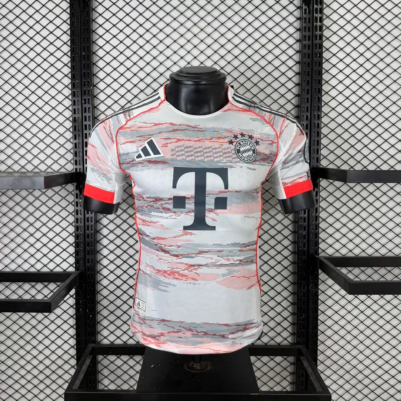 Tricou personalizabil Bayern Munich 25/26 - model deplasare adulți