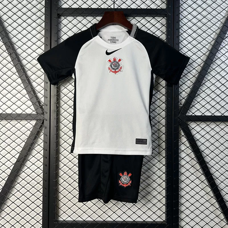 Corinthians echipament complet copii 2025/26 - tricou și short acasă