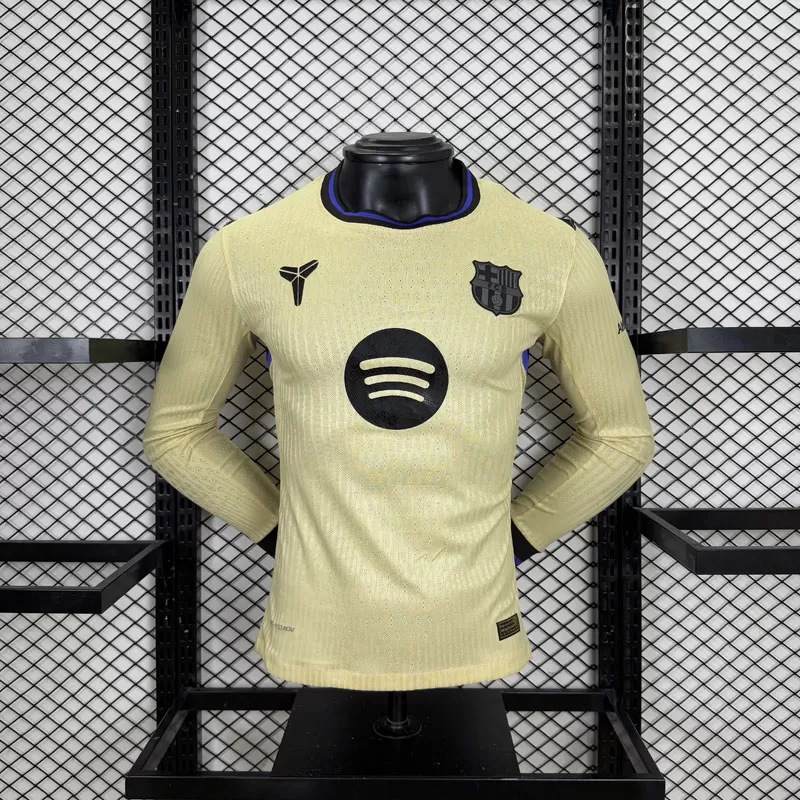 Echipament FC Barcelona 2025/26 - tricou de deplasare mâneci lungi bărbați