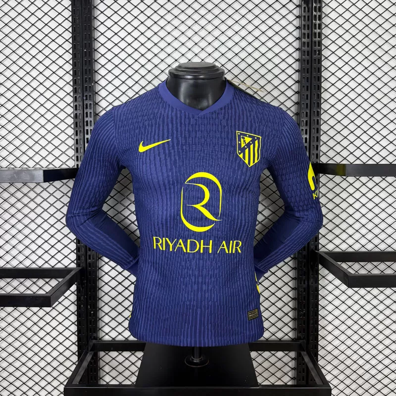 Mănecă lungă Atletico Madrid 2025/26 – tricou de deplasare pentru bărbați