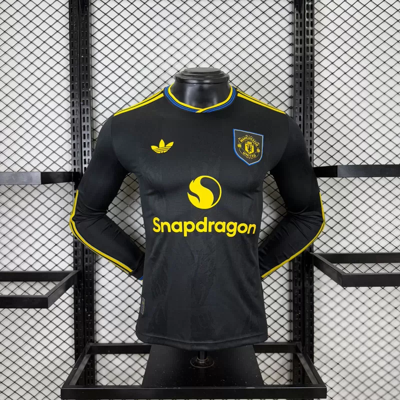 Tricou cu mânecă lungă Manchester United 2025/26 fotbal pentru bărbați