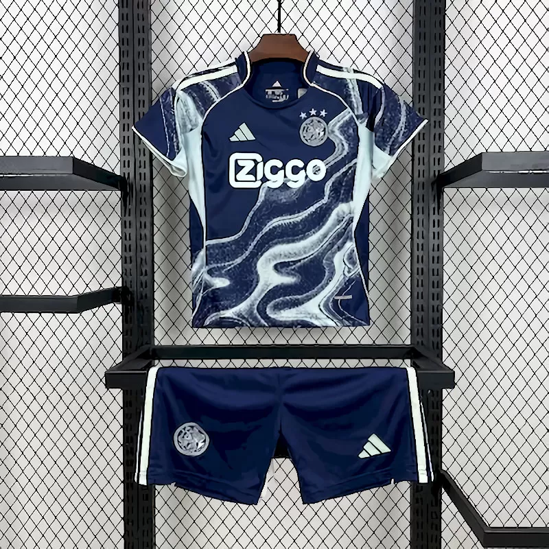 Echipament fotbal Ajax Amsterdam copii 2025/26 deplasare