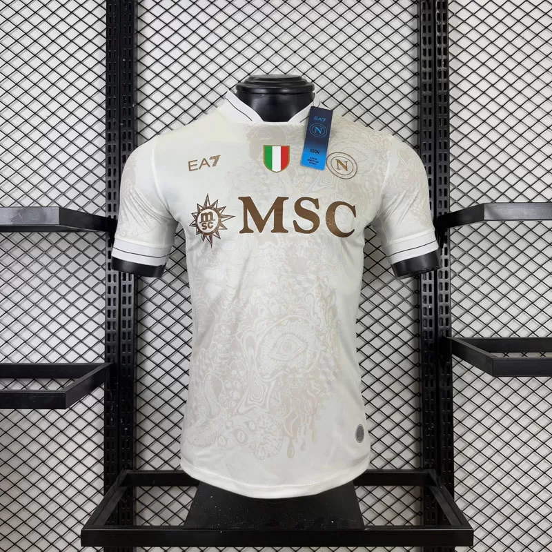 Echipament de fotbal SSC Napoli 2025/26 - tricou deplasare bărbați