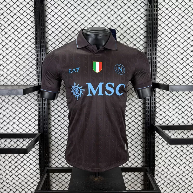 SSC Napoli tricou al treilea 2025/26 - echipament fotbal bărbați