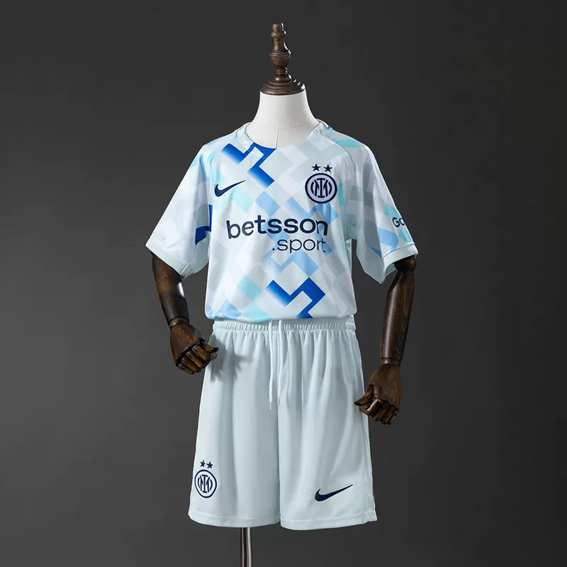 Inter Milano copii 2025/26 deplasare - tricou și pantaloni fotbal