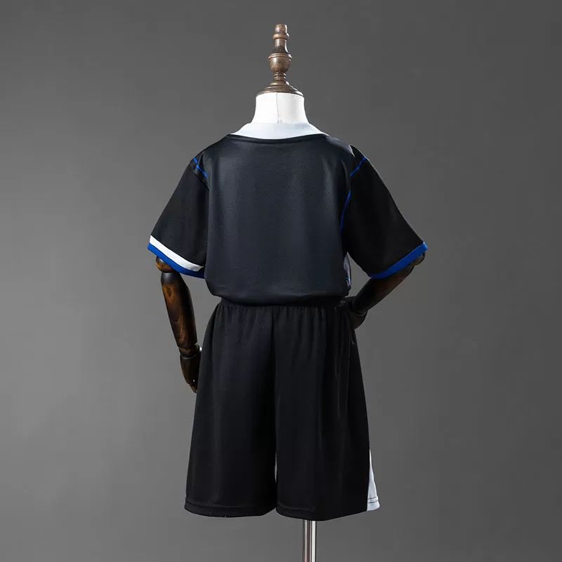 Chelsea tricou fotbal copii 2025-26 – echipament third negru Chelsea tricou fotbal copii 2025/26 – echipament third negru