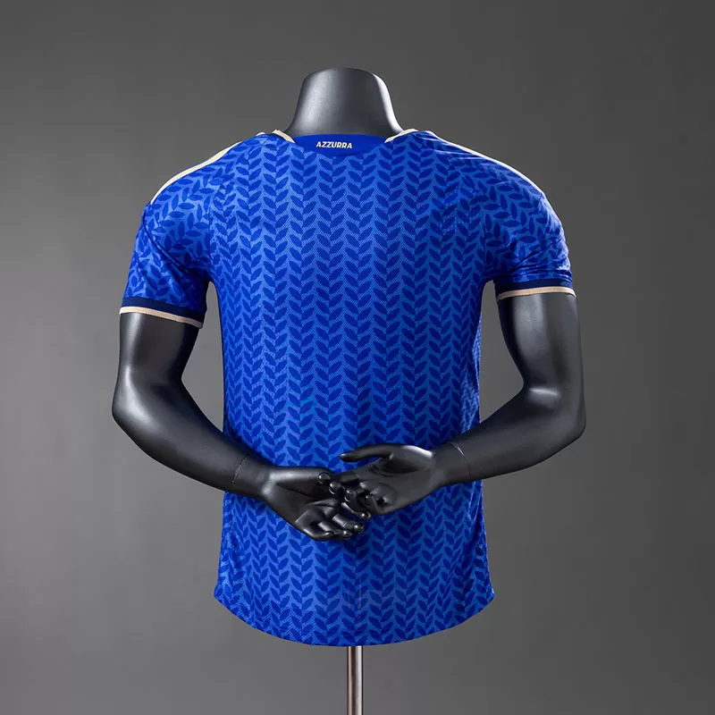 Italia acasă 2026 – tricou albastru fotbal bărbați Cupa Mondială Italia acasă 2026 – tricou albastru fotbal bărbați Cupa Mondială