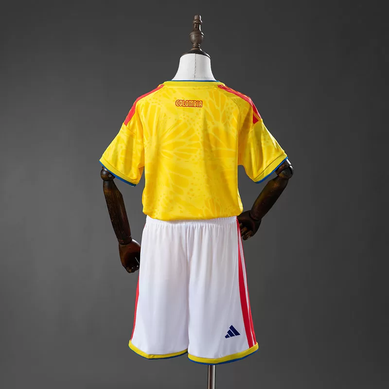Tricou fotbal Colombia acasă 2026 pentru copii - Cupa Mondială 2026 Tricou fotbal Colombia acasă 2026 pentru copii - Cupa Mondială 2026