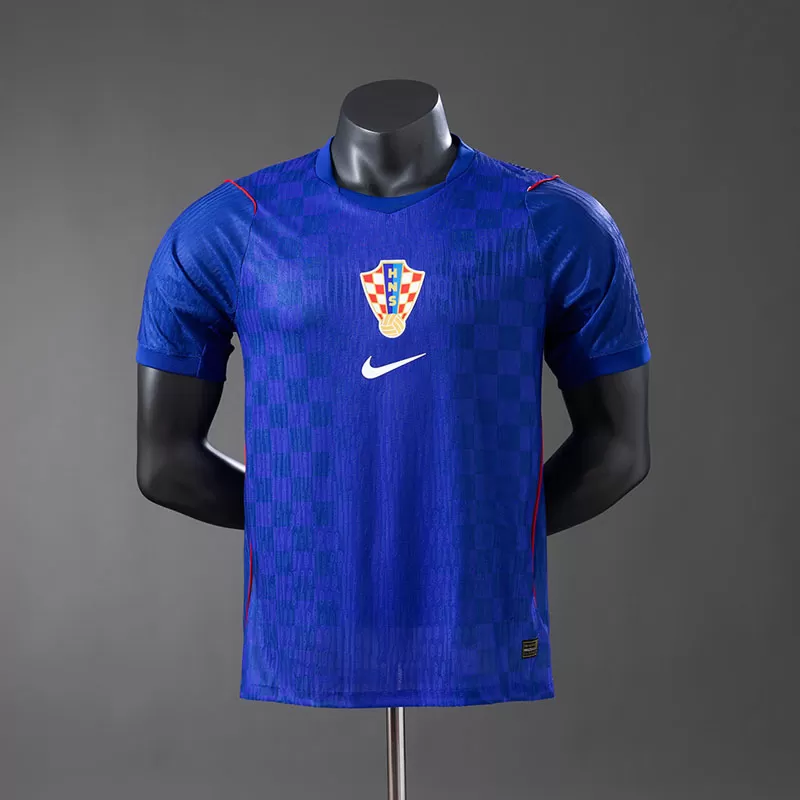 Croația tricou de fotbal deplasare CM 2026 – echipament bărbați