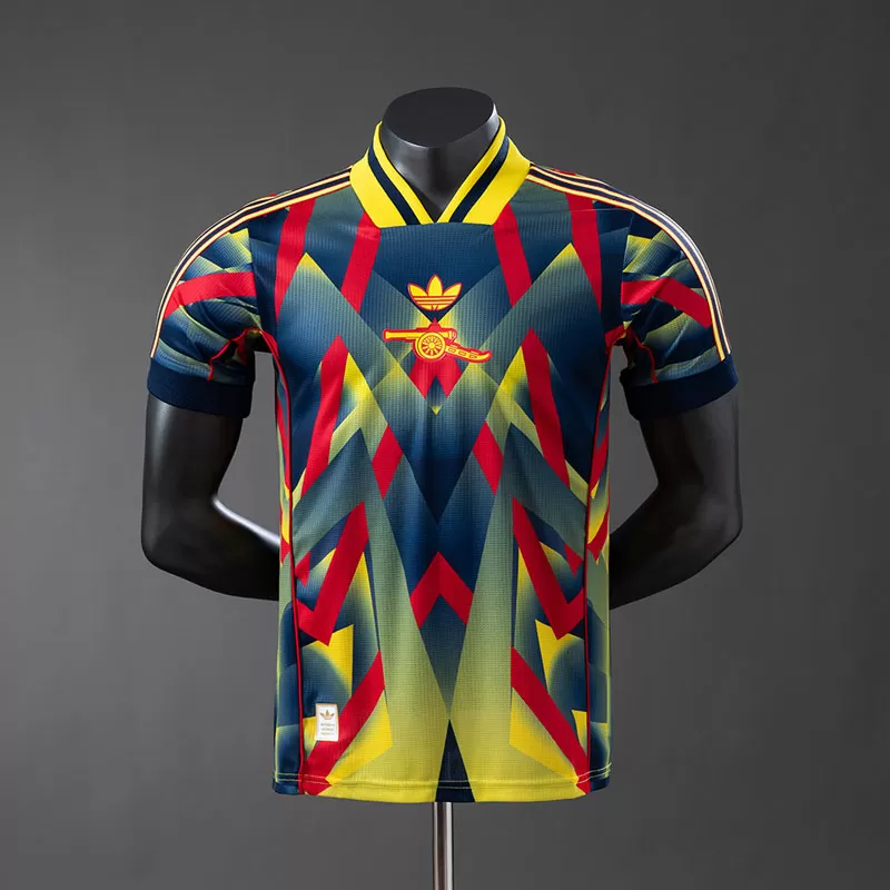 Tricou fotbal Arsenal LFSTLR galben - echipament fotbal pentru bărbați