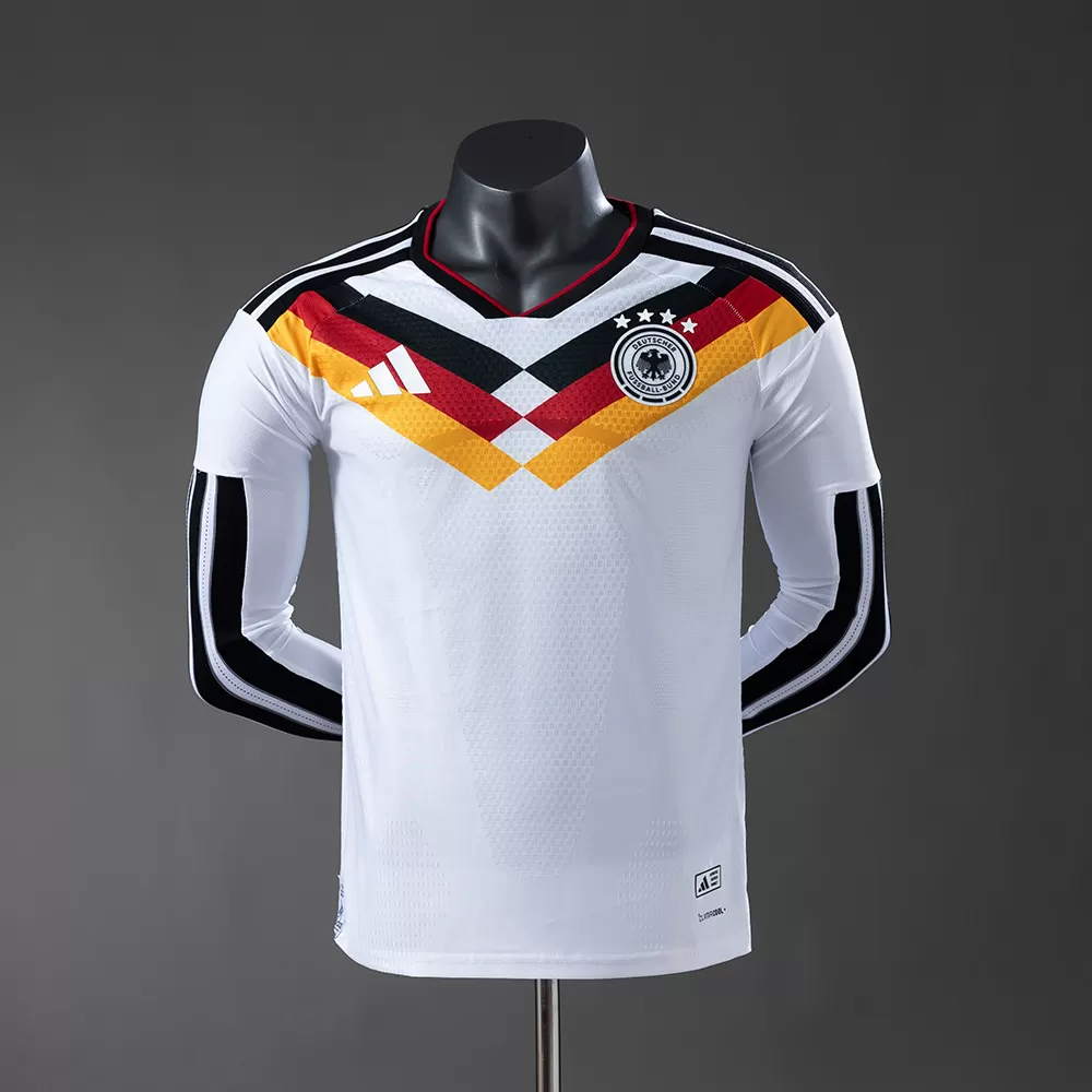 Tricou fotbal Germania 2026 acasă – mânecă lungă bărbați World Cup