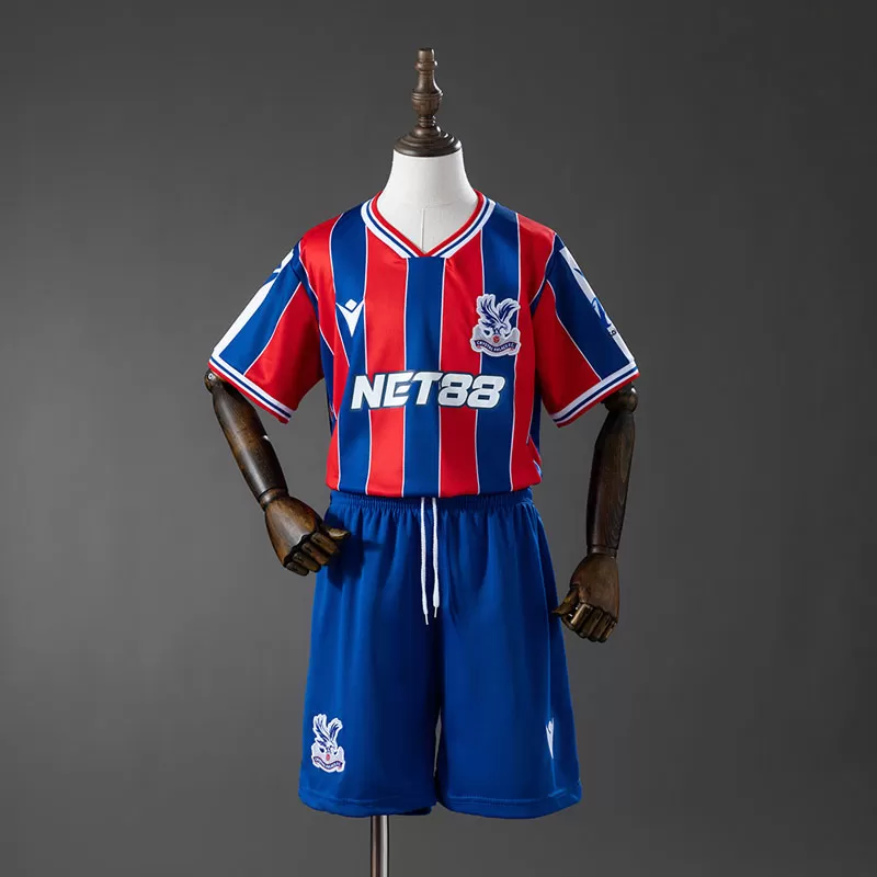 Echipament fotbal copii Crystal Palace 2025/26 acasă – set tricou + șort