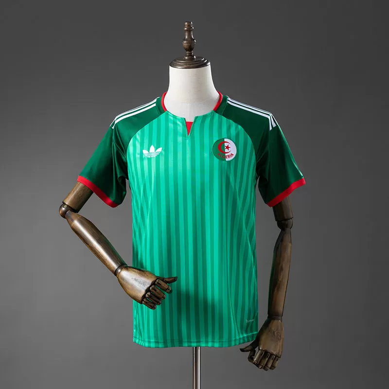Cumpără tricou Algeria 2026 deplasare – verde fotbal bărbați