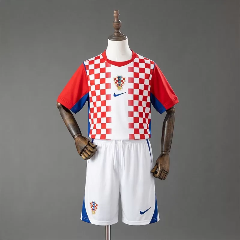 Echipament Croația Copii CM 2026 acasă – Set complet tricou și șort