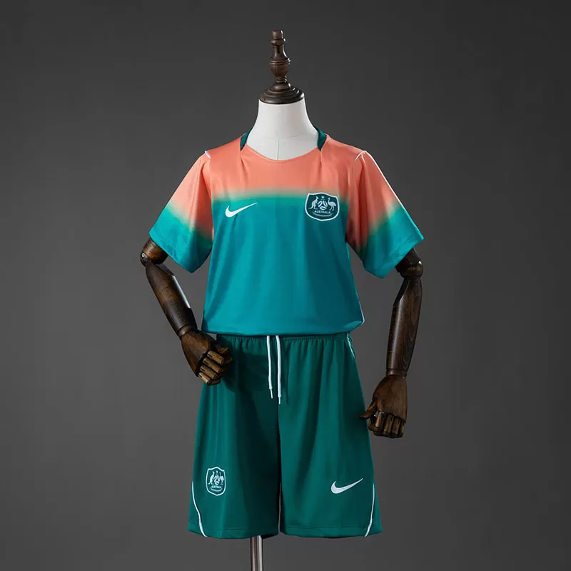 Echipament Australia 2026 pentru copii - tricou fotbal deplasare
