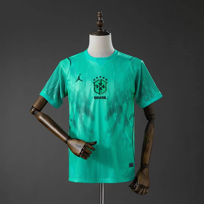 Echipament portar Brazilia 2026 - tricou verde pentru bărbați